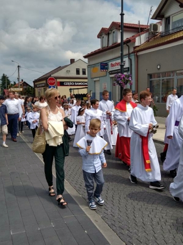 Uroczysto Boego Ciaa na Rynku rozwadowskim