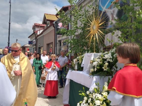 Uroczysto Boego Ciaa na Rynku rozwadowskim